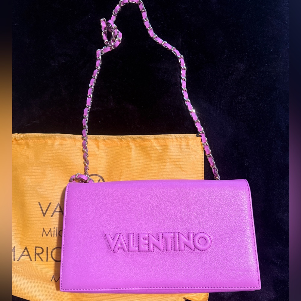 Valentino Vibrant Purple Crossbody Bag